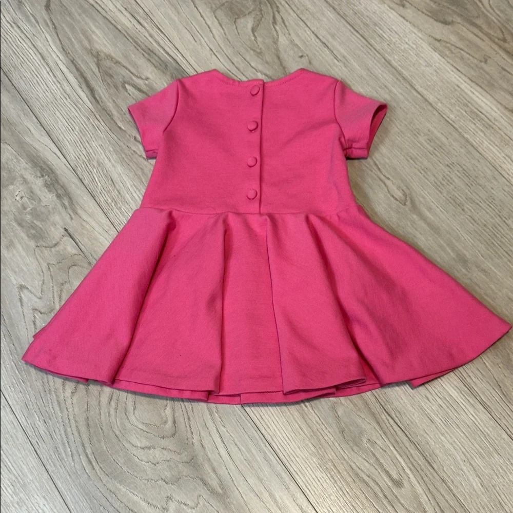 Ralph Lauren Fuchsia Short‎ Sleeve Kids Dress